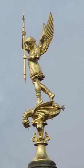 Saint Michel,tout en or !