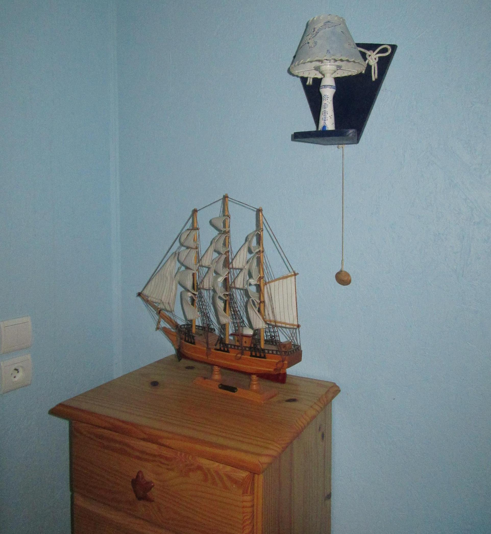 LA CHAMBRE AUX BATEAUX - DÉTAIL 