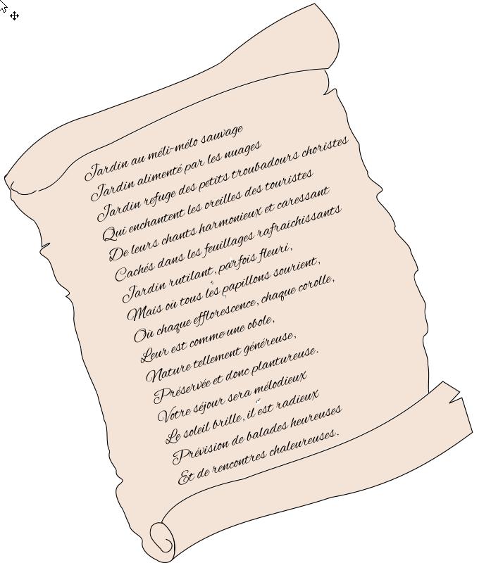 POEME SUR LE JARDIN
