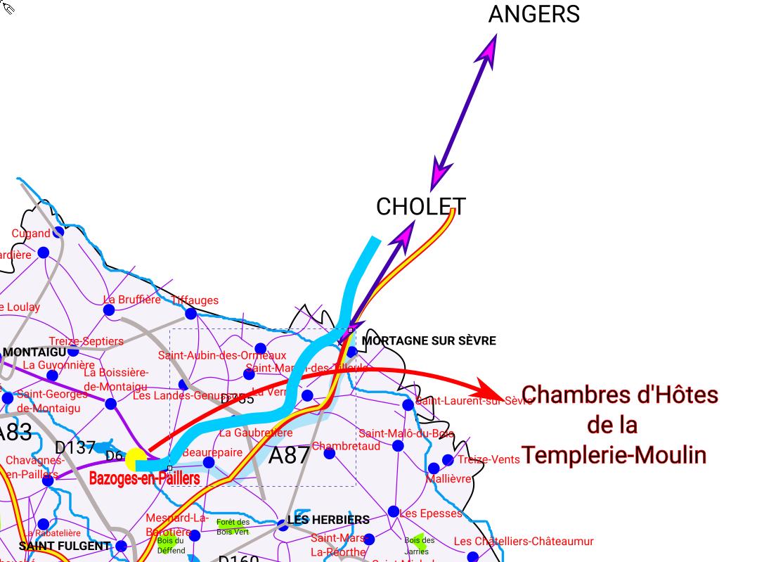 trajet-cholet-templerie